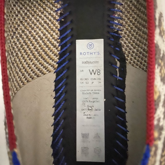 Rothy’s Leopard Print Loafers size 8 - Picture 5 of 5